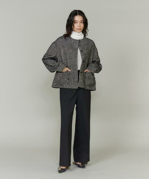 INED / イネド その他パンツ | 《大きいサイズ》セミワイドパンツ | 詳細9