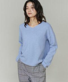 INED / イネド ニット・セーター | チャイニーズラクーンVネックニット