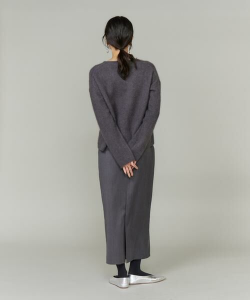 INED / イネド ニット・セーター | チャイニーズラクーンVネックニット | 詳細4