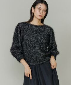 INED / イネド ニット・セーター | シャギーヤーンニットプルオーバー