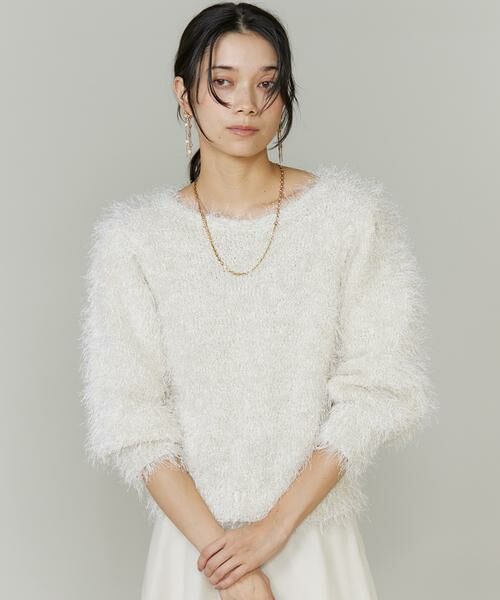 INED / イネド ニット・セーター | シャギーヤーンニットプルオーバー | 詳細9