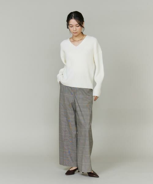 INED / イネド ニット・セーター | Vネックプルオーバーニット | 詳細3