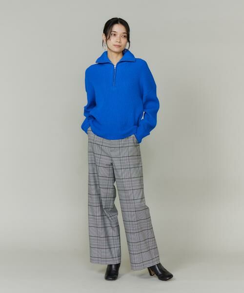 INED / イネド ニット・セーター | ハーフジッププルオーバーニット | 詳細2