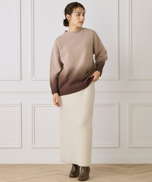 INED / イネド ニット・セーター | グラデーションニットプルオーバー《YVON》 | 詳細9