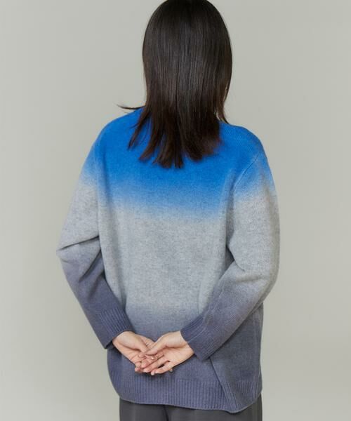 INED / イネド ニット・セーター | グラデーションニットプルオーバー《YVON》 | 詳細4