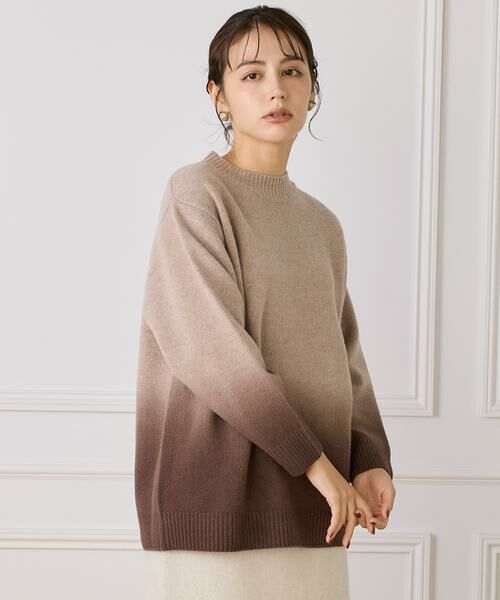 INED / イネド ニット・セーター | グラデーションニットプルオーバー《YVON》 | 詳細8