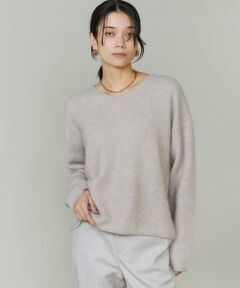 INED / イネド ニット・セーター | 《大きいサイズ》チャイニーズラクーンVネックニット