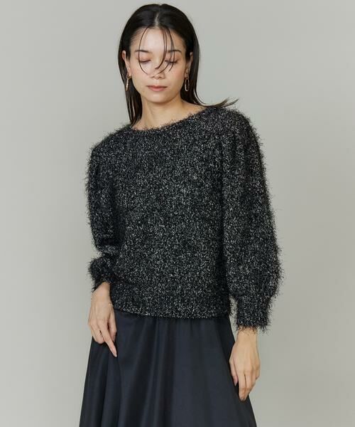 INED / イネド ニット・セーター | 《大きいサイズ》シャギーヤーンニットプルオーバー | 詳細2