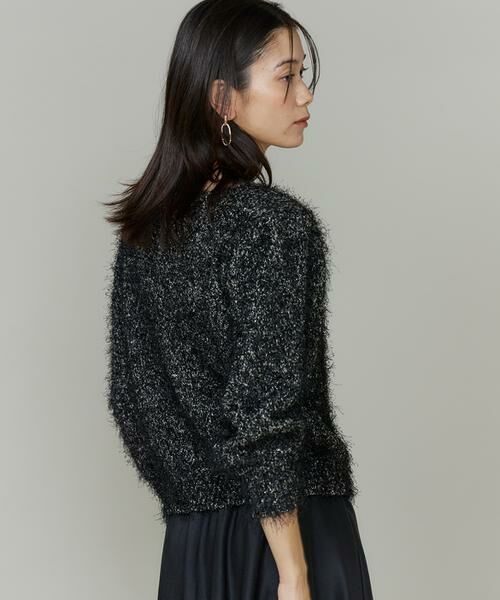 INED / イネド ニット・セーター | 《大きいサイズ》シャギーヤーンニットプルオーバー | 詳細3