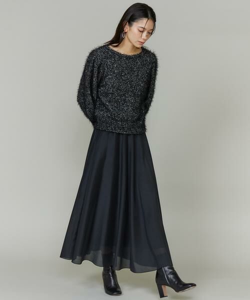 INED / イネド ニット・セーター | 《大きいサイズ》シャギーヤーンニットプルオーバー | 詳細6