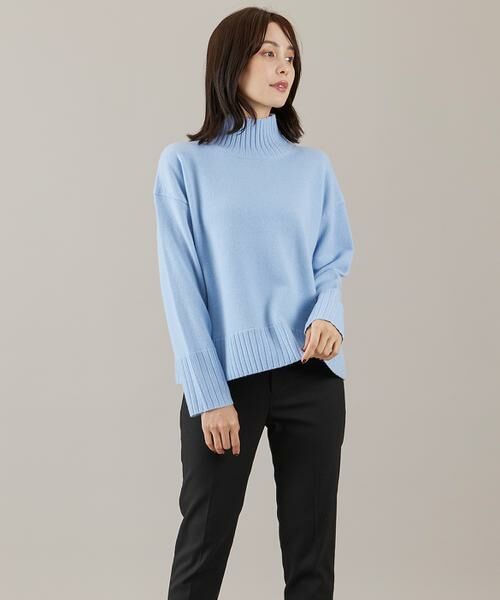 INED / イネド ニット・セーター | 《大きいサイズ》ハイネックプルオーバーニット | 詳細15