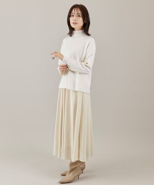 INED / イネド ニット・セーター | 《大きいサイズ》ハイネックプルオーバーニット | 詳細7