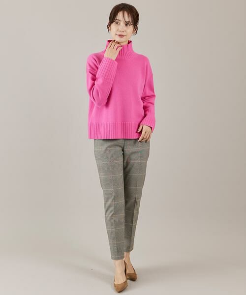 INED / イネド ニット・セーター | 《大きいサイズ》ハイネックプルオーバーニット | 詳細19
