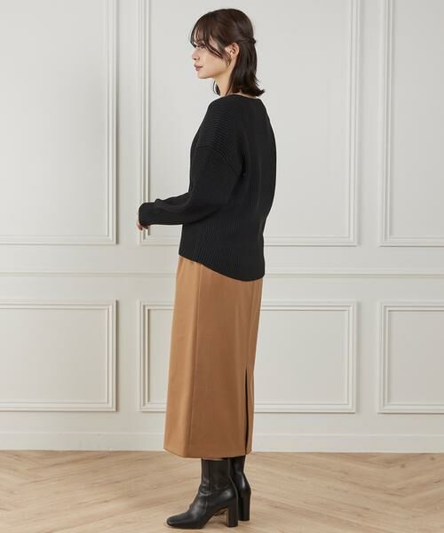 INED / イネド ニット・セーター | 《大きいサイズ》Vネックプルオーバーニット | 詳細15