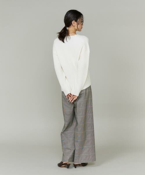 INED / イネド ニット・セーター | 《大きいサイズ》Vネックプルオーバーニット | 詳細4