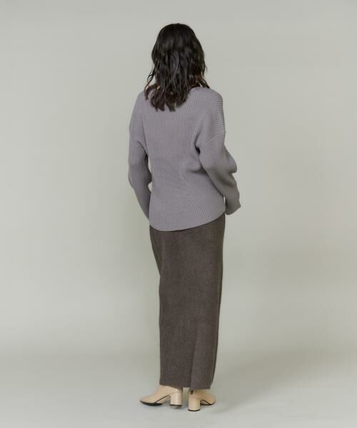 INED / イネド ニット・セーター | 《大きいサイズ》Vネックプルオーバーニット | 詳細7