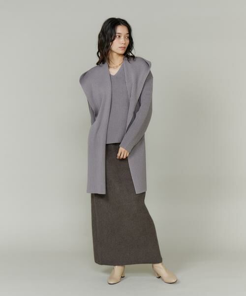 INED / イネド ニット・セーター | 《大きいサイズ》Vネックプルオーバーニット | 詳細8