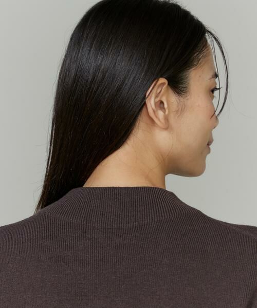 INED / イネド ミニ丈・ひざ丈ワンピース | ドッキングハイネックワンピース | 詳細26