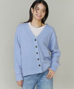 INED / イネド カーディガン・ボレロ | チャイニーズラクーンVネックカーディガン