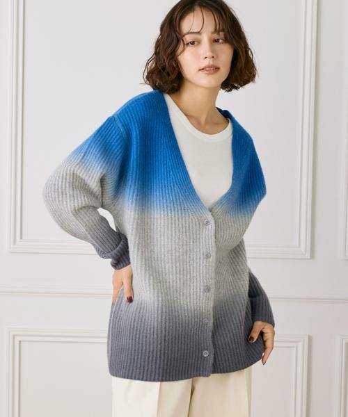 INED / イネド カーディガン・ボレロ | グラデーションカーディガン《YVON》 | 詳細1
