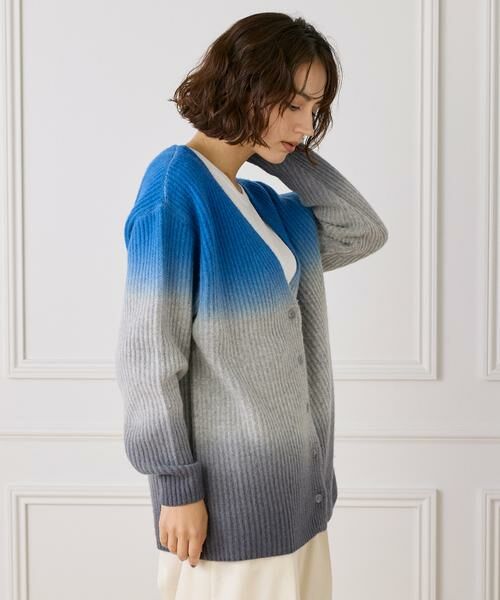 INED / イネド カーディガン・ボレロ | グラデーションカーディガン《YVON》 | 詳細2