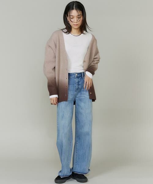 INED / イネド カーディガン・ボレロ | グラデーションカーディガン《YVON》 | 詳細9