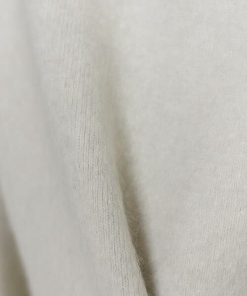 INED / イネド カーディガン・ボレロ | フォックスブレンド襟付きジップカーディガン《YVON》 | 詳細15