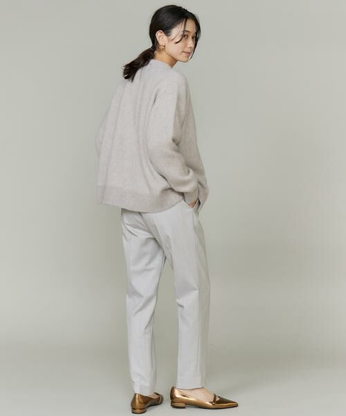 INED / イネド カーディガン・ボレロ | 《大きいサイズ》チャイニーズラクーンVネックカーディガン | 詳細3