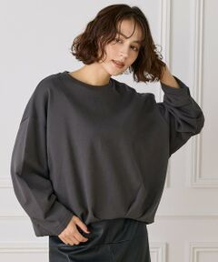 INED / イネド スウェット | フロントタック裏毛プルオーバー《YVON》