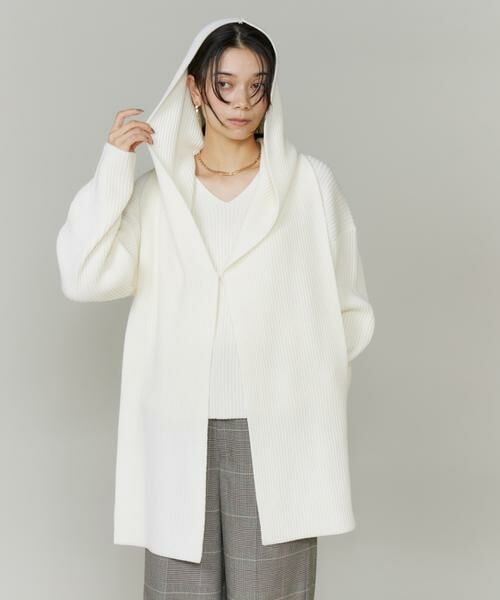 INED / イネド マフラー・ショール・スヌード・ストール | フーデッドマフラー | 詳細4