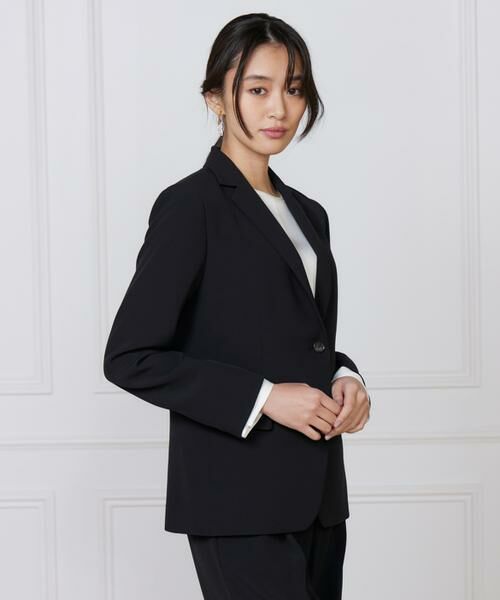 INED / イネド テーラードジャケット | テーラードジャケット(ブラック)