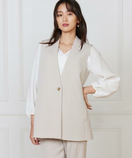 INED / イネド ベスト | カラーレスジレ | 詳細1
