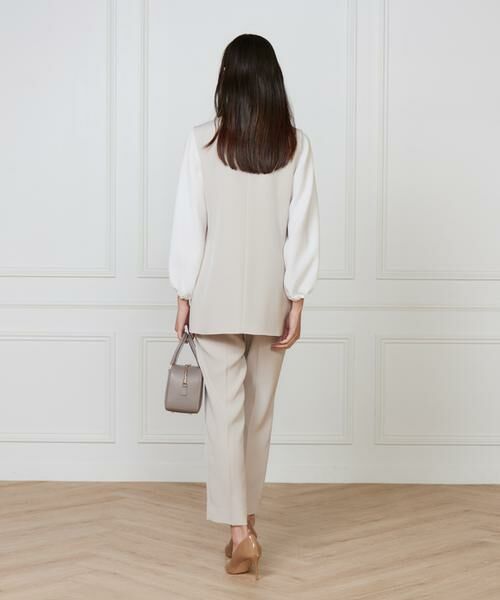 INED / イネド ベスト | 《大きいサイズ》カラーレスジレ | 詳細4