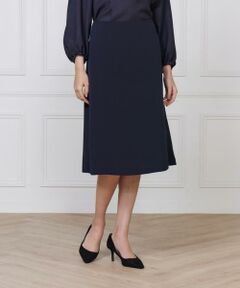 INED / イネド ミニ・ひざ丈スカート | 《大きいサイズ》フレアスカート