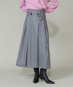 INED / イネド ロング・マキシ丈スカート | ラップ風スカート