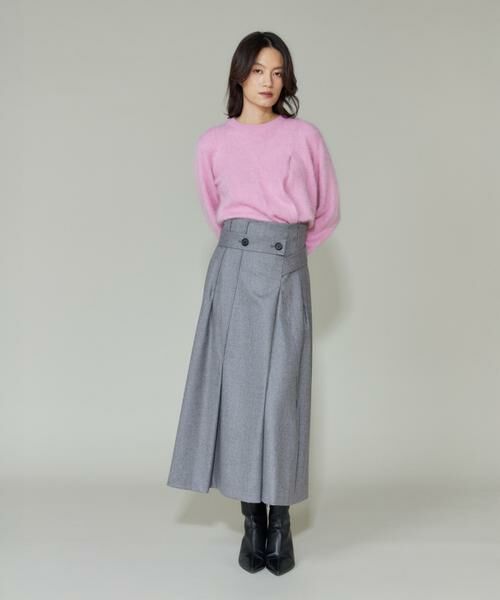 INED / イネド ロング・マキシ丈スカート | ラップ風スカート | 詳細2