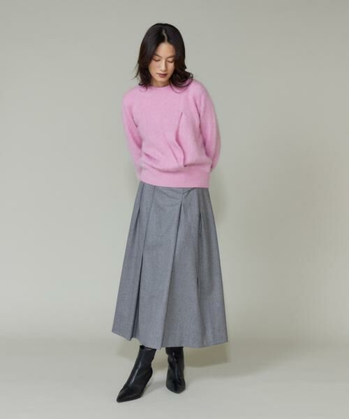 INED / イネド ロング・マキシ丈スカート | ラップ風スカート | 詳細5