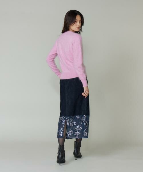 INED / イネド ミニ・ひざ丈スカート | ベルベットスカート | 詳細10