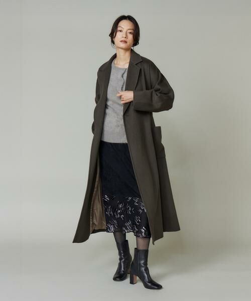 INED / イネド ミニ・ひざ丈スカート | ベルベットスカート | 詳細6