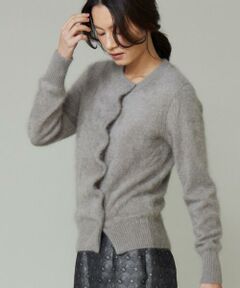 INED / イネド カーディガン・ボレロ | カシミヤアシンメトリーカーディガン