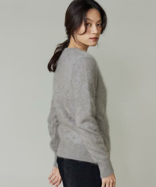 INED / イネド カーディガン・ボレロ | カシミヤアシンメトリーカーディガン | 詳細11
