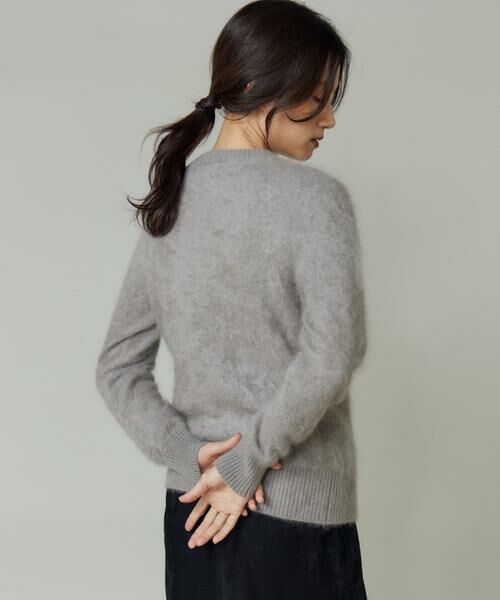 INED / イネド カーディガン・ボレロ | カシミヤアシンメトリーカーディガン | 詳細12