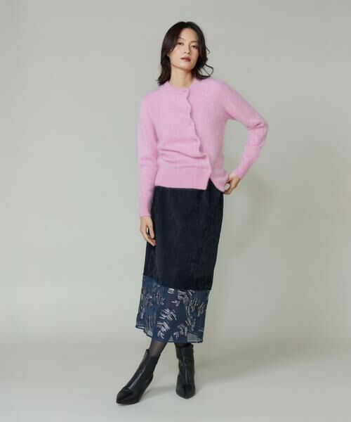 INED / イネド カーディガン・ボレロ | カシミヤアシンメトリーカーディガン | 詳細7