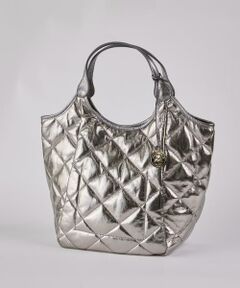 INED / イネド ハンドバッグ | メタリックキルティングトートバッグ《MARCO MASI》