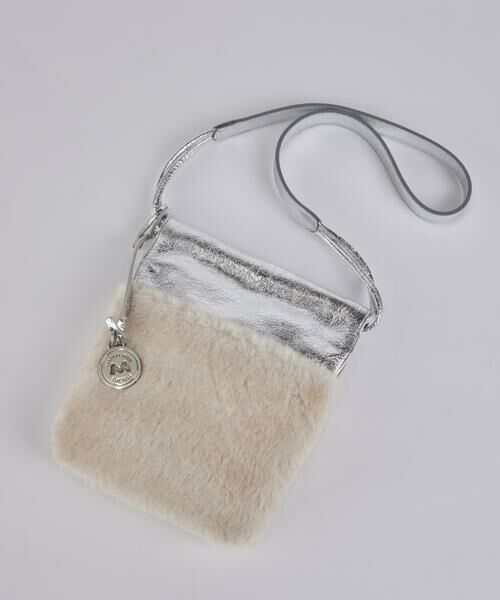 INED / イネド ショルダーバッグ | ファーコンビショルダーバッグ《MARCO MASI》 | 詳細1