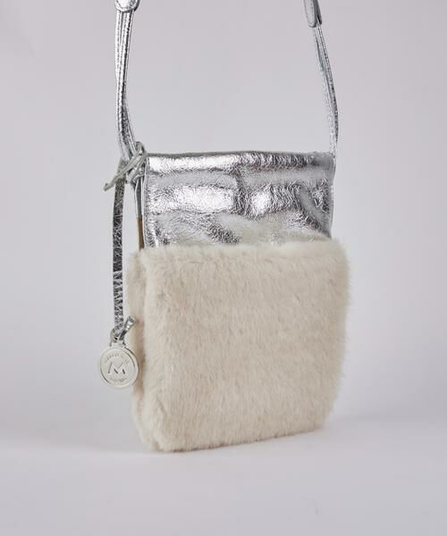 INED / イネド ショルダーバッグ | ファーコンビショルダーバッグ《MARCO MASI》 | 詳細3