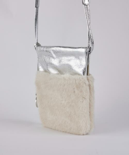 INED / イネド ショルダーバッグ | ファーコンビショルダーバッグ《MARCO MASI》 | 詳細4