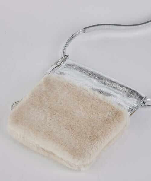 INED / イネド ショルダーバッグ | ファーコンビショルダーバッグ《MARCO MASI》 | 詳細5