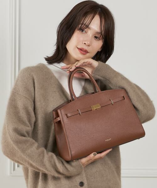 INED / イネド ハンドバッグ | The Midi Hudson  ハンドバッグ《DEMELLIER》 | 詳細1