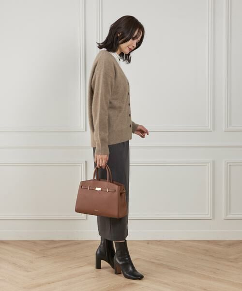 INED / イネド ハンドバッグ | The Midi Hudson  ハンドバッグ《DEMELLIER》 | 詳細4